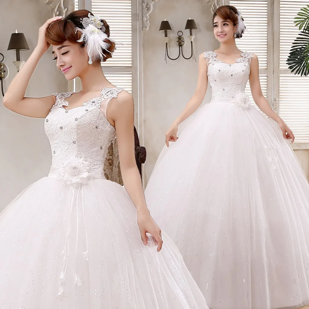 Vestido De Noiva Новое Элегантное Пышное Бальное Платье Свадебное платье 2019 принцесса V
