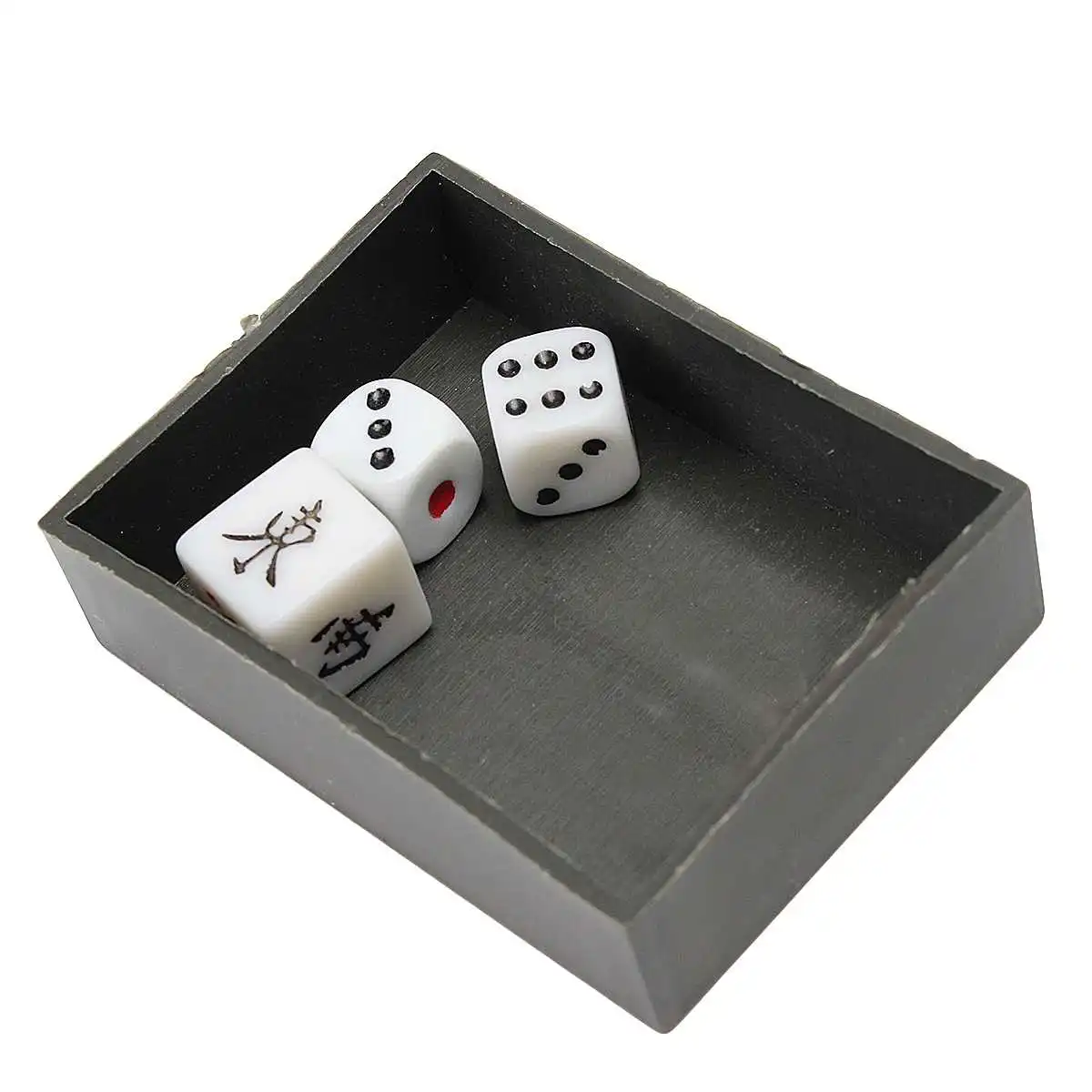 144 плитки Портативный Китайский Маджонг редкая игра набор Ретро Mah-Jong +