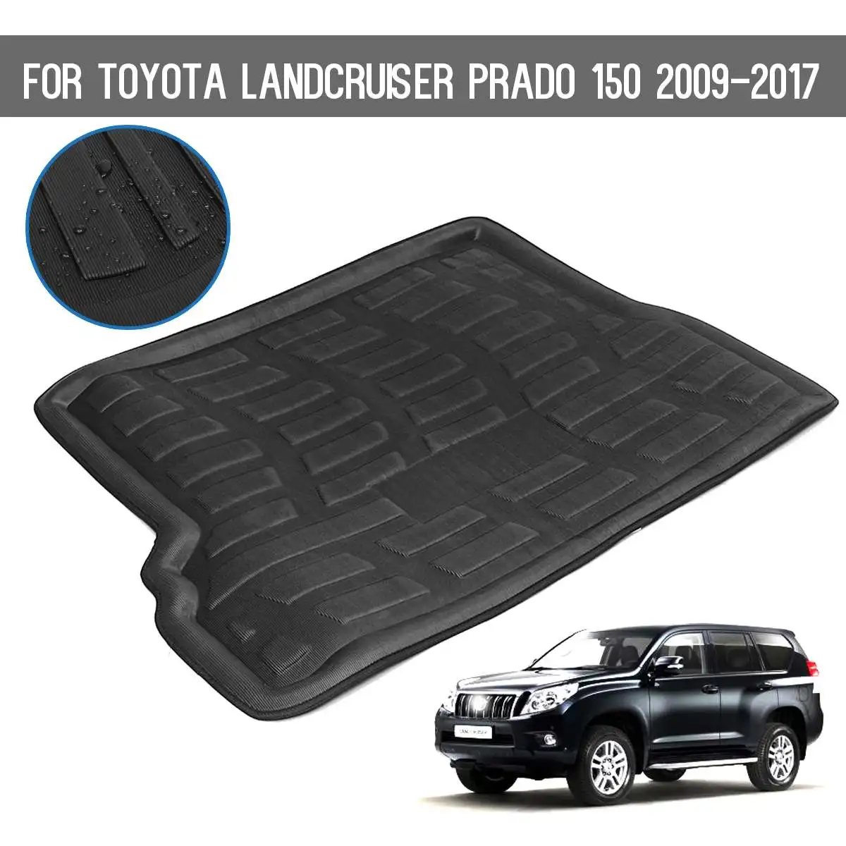 Коврик для багажника автомобиля Toyota Landcruiser Prado150|Автомобильные коврики в салон| |