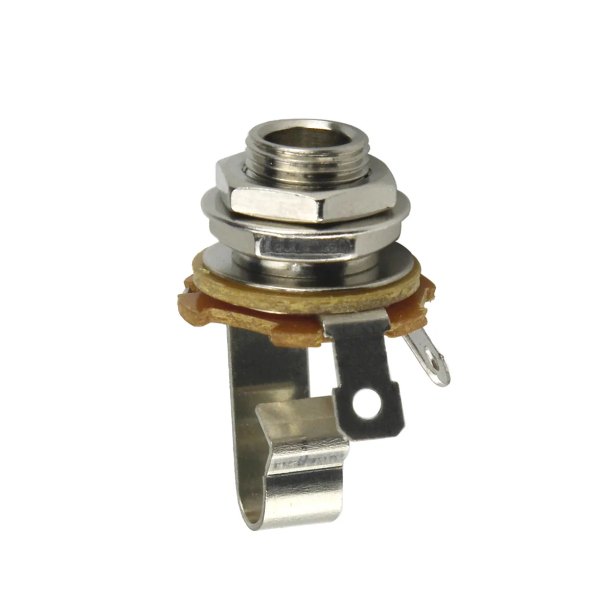 FLEOR 3/8 &quotмоно выход Jack штекерное гнездо для гитары вилка никель гитарных