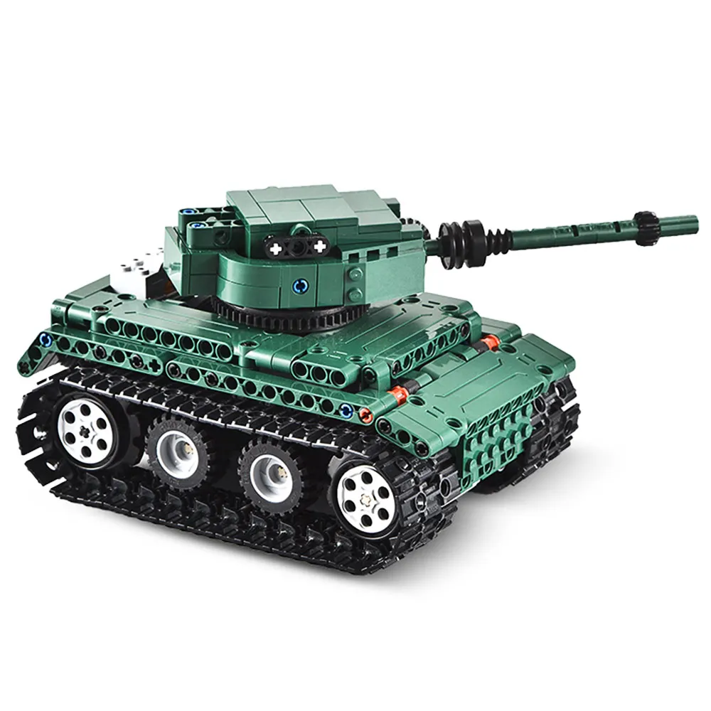 Ww2 RC танки тигра строительные блоки Technic World War 2 военная модель немецкой армии