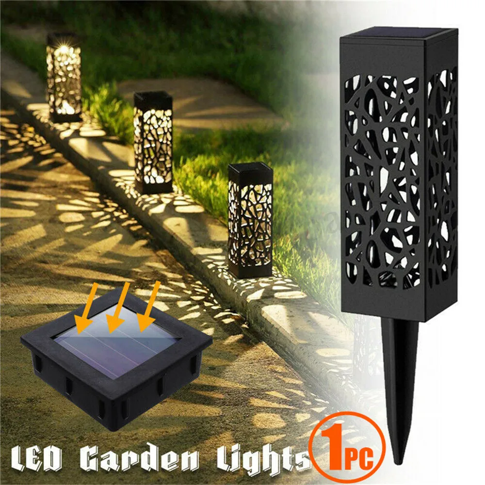 

Solar Garden Torch Lights Dancing Flames LED Waterproof Landscape Lawn Light