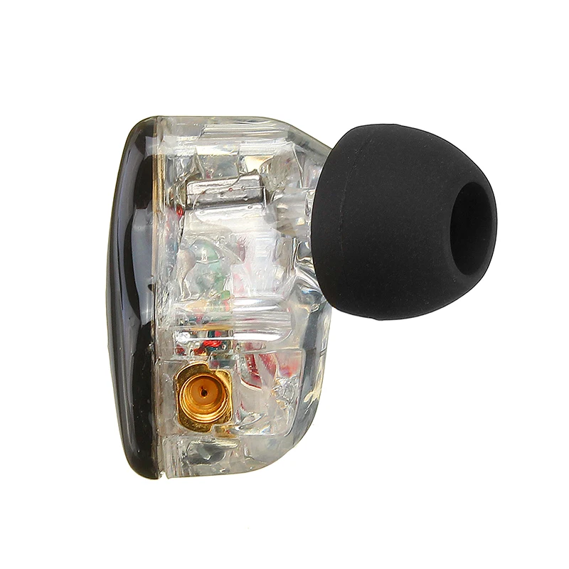 BGVP DS1 DIY 1 пара гибридных наушников 2BA + 1DD в ухо HiFi наушники с памятью пены