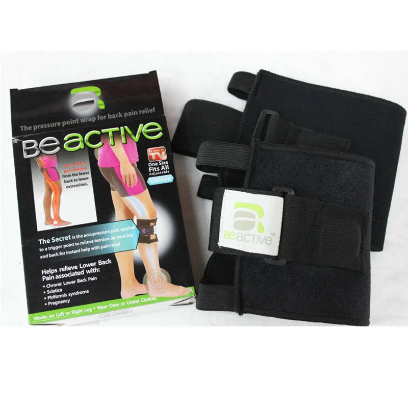 1 шт. Новый терапевтический Beactive наколенник острая опора для ног черный
