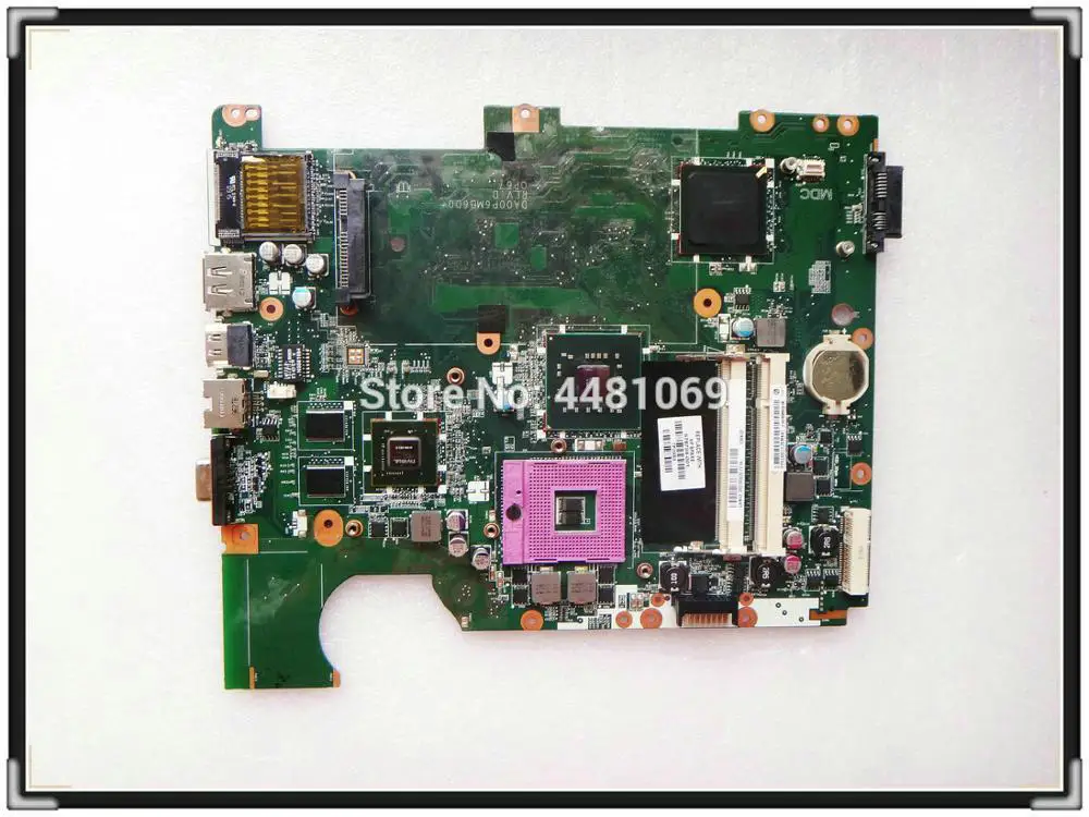578704 001 для HP Pavilion G71 CQ71 330ED 310SV ноутбук PM45 материнская плата DA00P6MB6D0 100%
