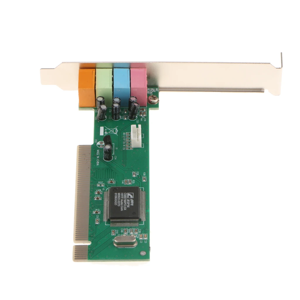 Звуковая карта Dovewill PCI 8738 встроенная звуковая 5 1 каналов с объемным звуком