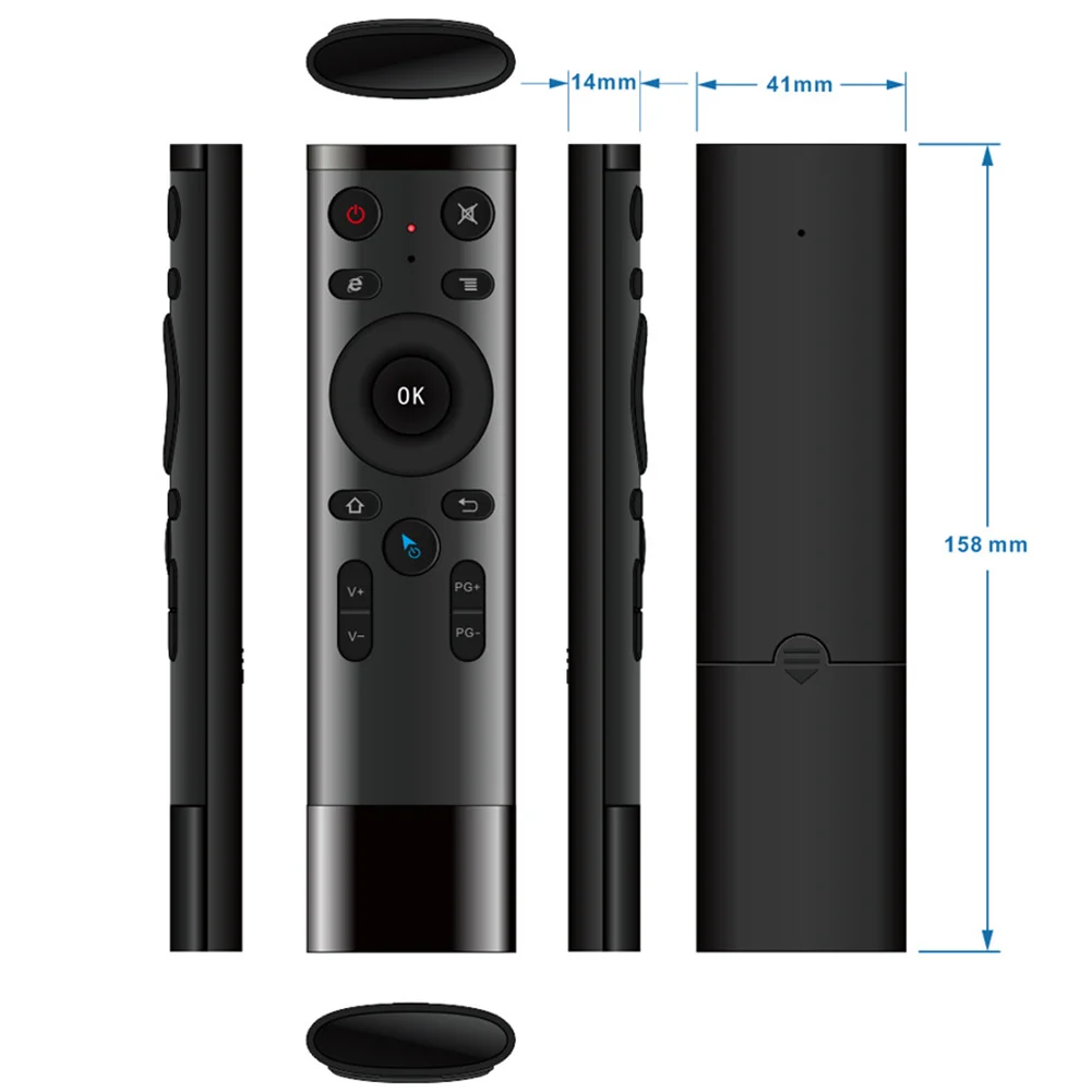 2 4G клавиатура Air Mouse Мини Универсальный ТВ-бокс домашний умный для Android