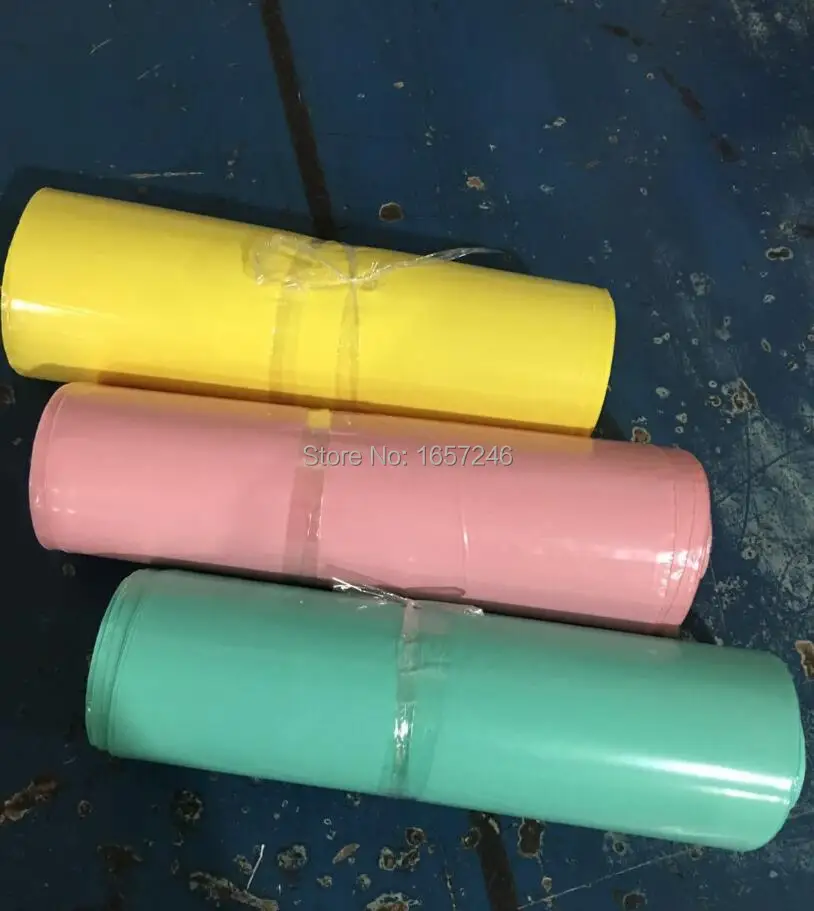 500pcs/Lot Light Pink Green Envelopes Poly Mailer BY Mail Plastic Barbie Mailing Bags Envelope High Quality 17*30cm | Дом и сад