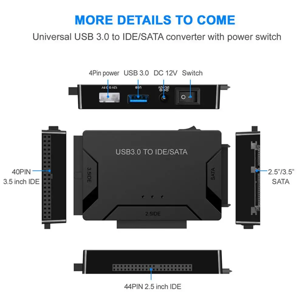 Кабель-адаптер EastVita 3 в 1 с USB 2 5 на SATA IDE для жесткого диска HDD SSD дюйма адаптер r20 |
