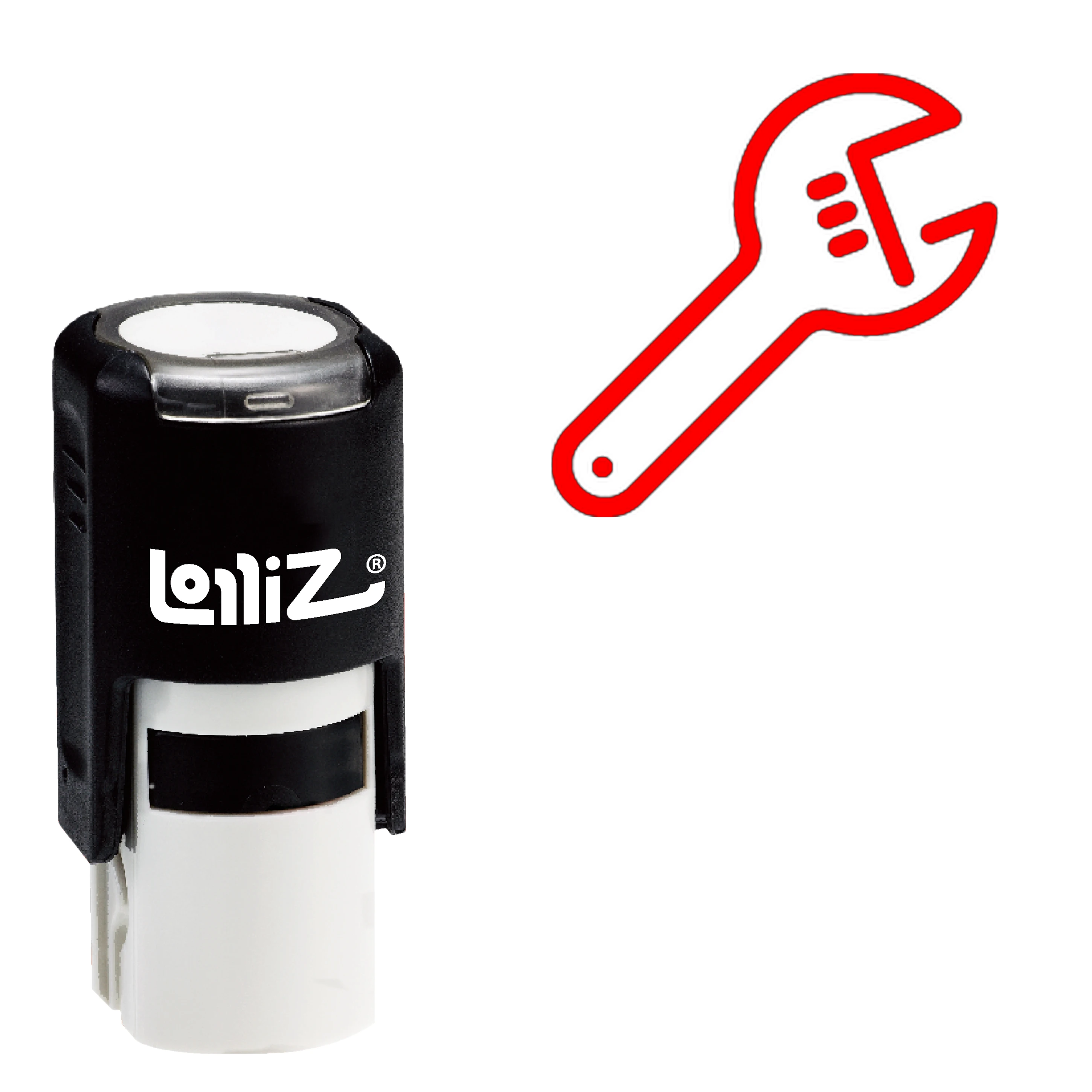

LolliZ Spanner Self-Inking Rubber Stamp - Modern Symbol Series