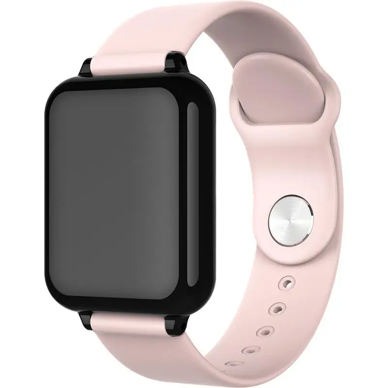 Умные часы с цветным экраном B57 пульсометр кровяное давление мониторинг