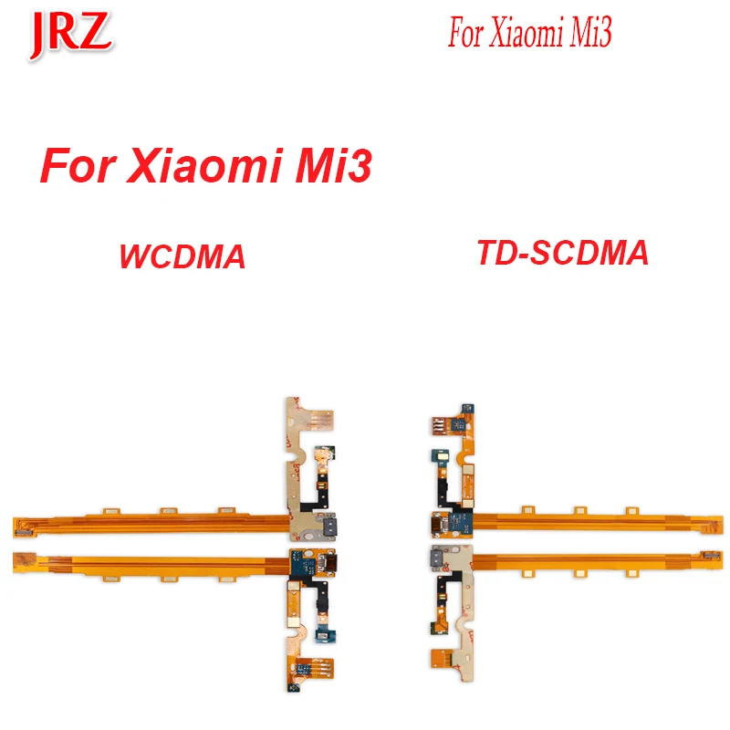 JRZ для Xiaomi Mi3 TD SCDMA USB порт зарядки гибкий кабель штекер зарядного устройства WCDMA