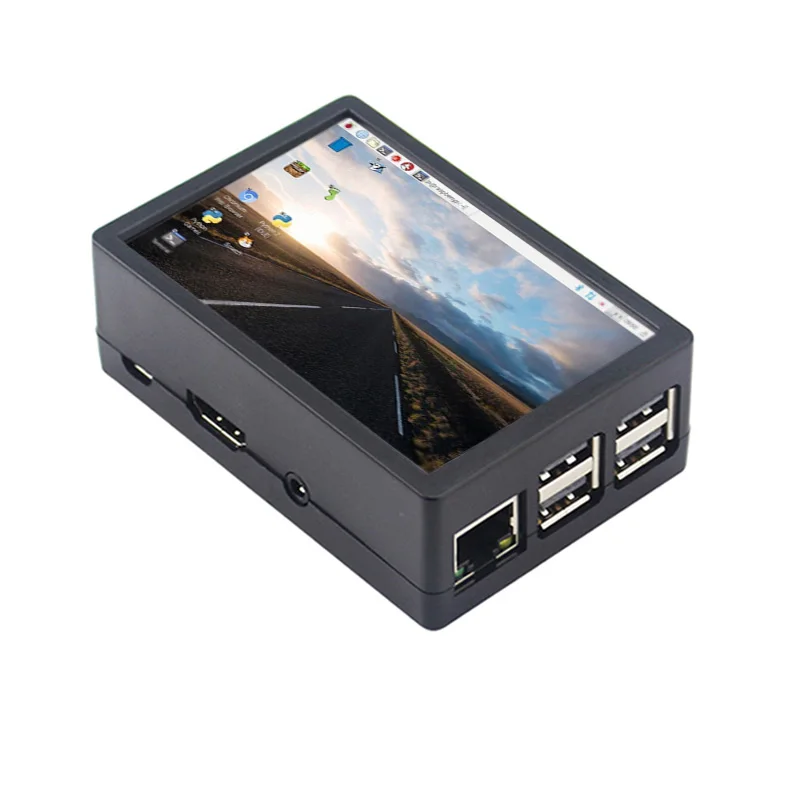Чехол для Raspberry pi LCD 3 5 дюйма двухфункциональный сенсорный экран model b +/4B/zero |