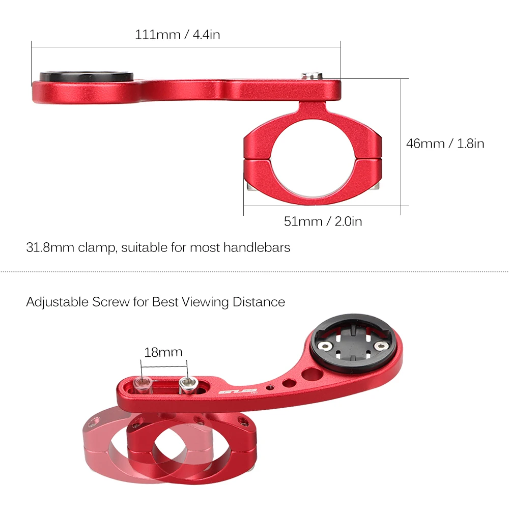 GUB руль расширитель комплект велосипедный компьютер крепление для Garmin Bryton Cateye с