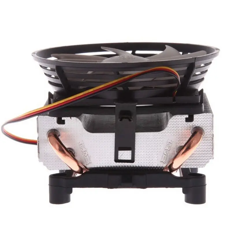 PCCOOLER Seven spot Божья коровка V4 cpu Радиатор полная медь 2 тепловая труба для AMD/intel