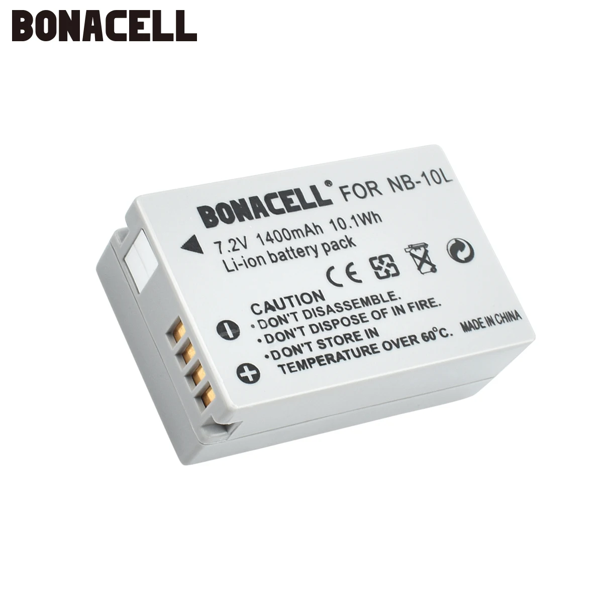 Батарейки Bonacell для Canon G1X G15 G16 SX40HS SX50HS SX60HS SX40 SX50 SX60 HS 7 2 в 1400 мАч|Цифровые
