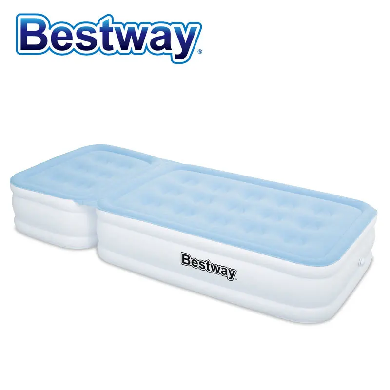 67386 Bestway однослойный стекающийся матрас Открытый воздушный надувной надувная