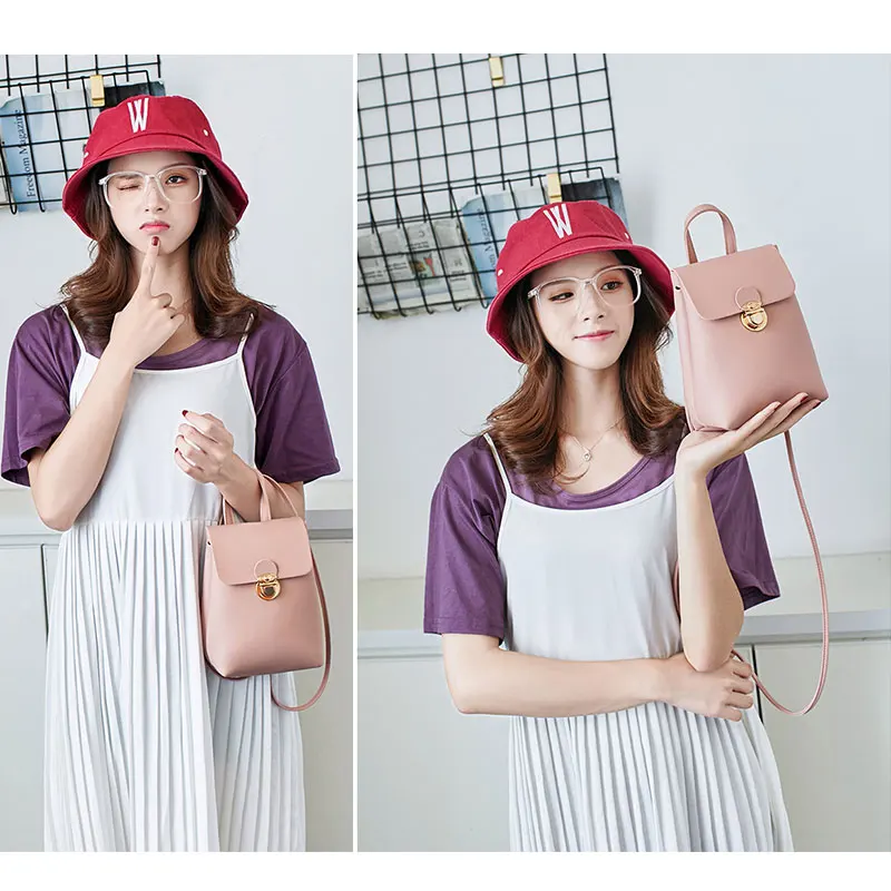 Flap small women telephone shoulder bags patchwork leather crossbody for messenger large capacity daily | Багаж и сумки