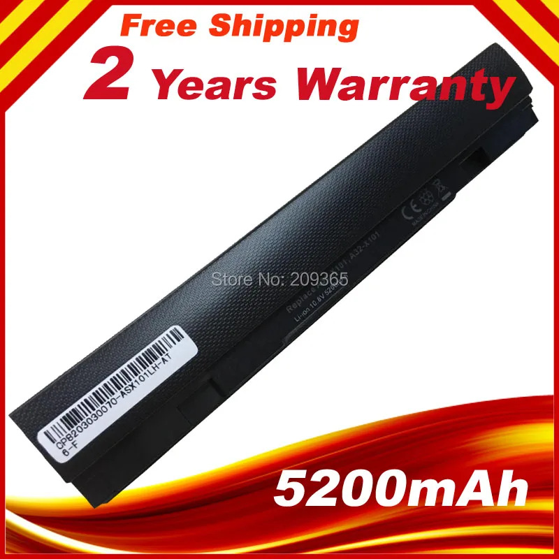 6 ячеек 5200 мАч аккумулятор для ноутбука Asus A31 X101 A32 EEE PC X101C X101CH X101H
