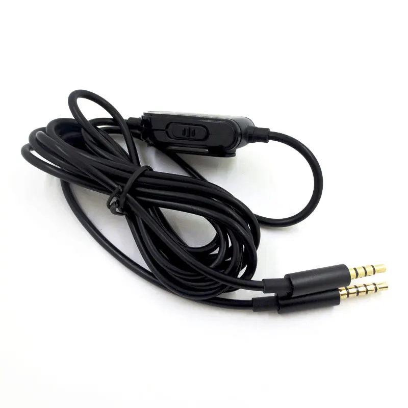 Игровые наушники с регулятором громкости для logiteкастро A10 A40 A30 A50 кабель