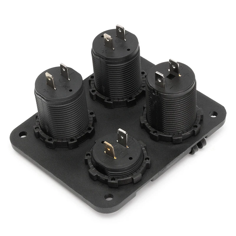 4 в 1 DC 12 V с двойным портом USB Зарядные устройства для автомобиля W/прикуривателя