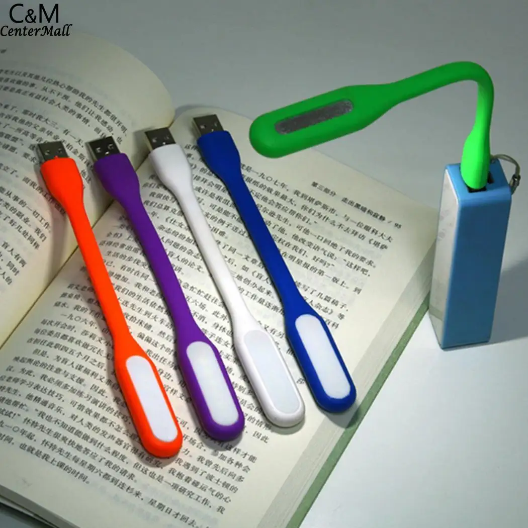 Новый мини USB светодиодный гибкий фонарик настольная лампа для чтения дома школы