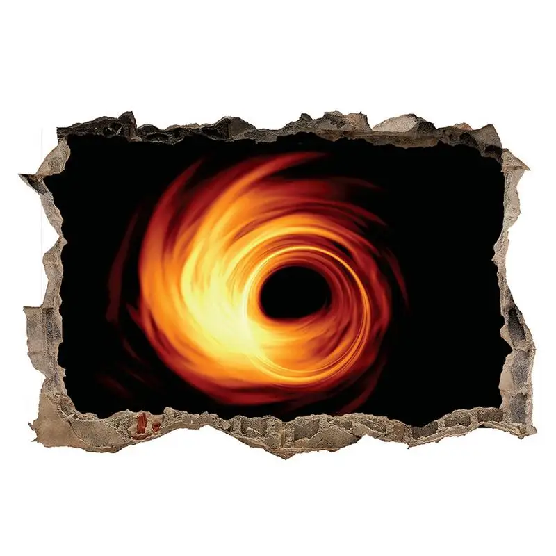 3D стикер на стену звездное черное отверстие Vortex серия домашний Декор Съемный