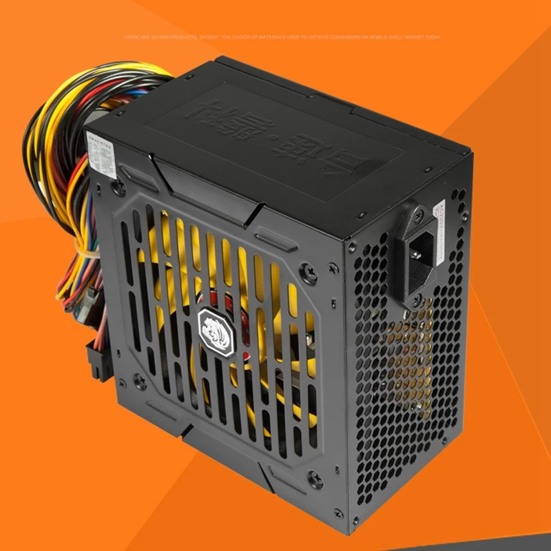 140 260V Max 500W блок питания для компьютера Pc Cpu 12V 20 + 4 pin 120Mm Silent Fan Pcie E Sata адаптер Intel Amd