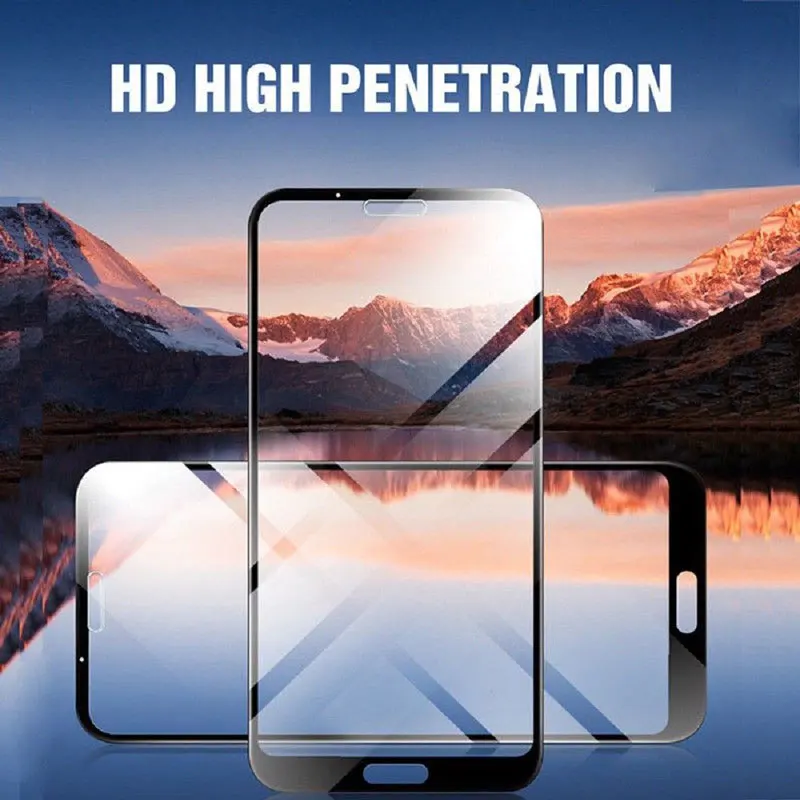 Полное покрытие из закаленного стекла для Xiaomi Redmi 5 Plus 6A Pro Note 8Lite 8SE Pocophone F1 5X 6X