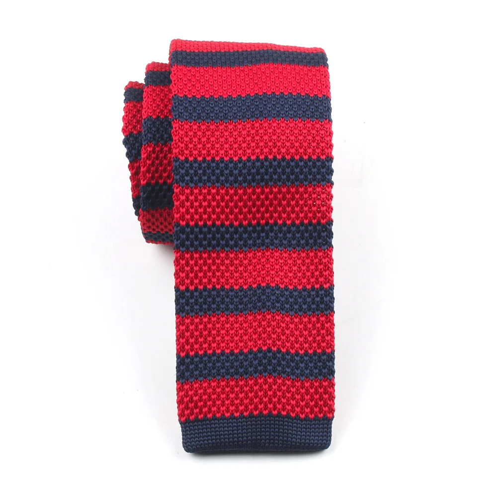 Mantieqingway Knit Knitted Ties for Mens Business Suit Necktie Solid Color Skinny Men's Woven Gravatas Slim Cravats Neck Tie |