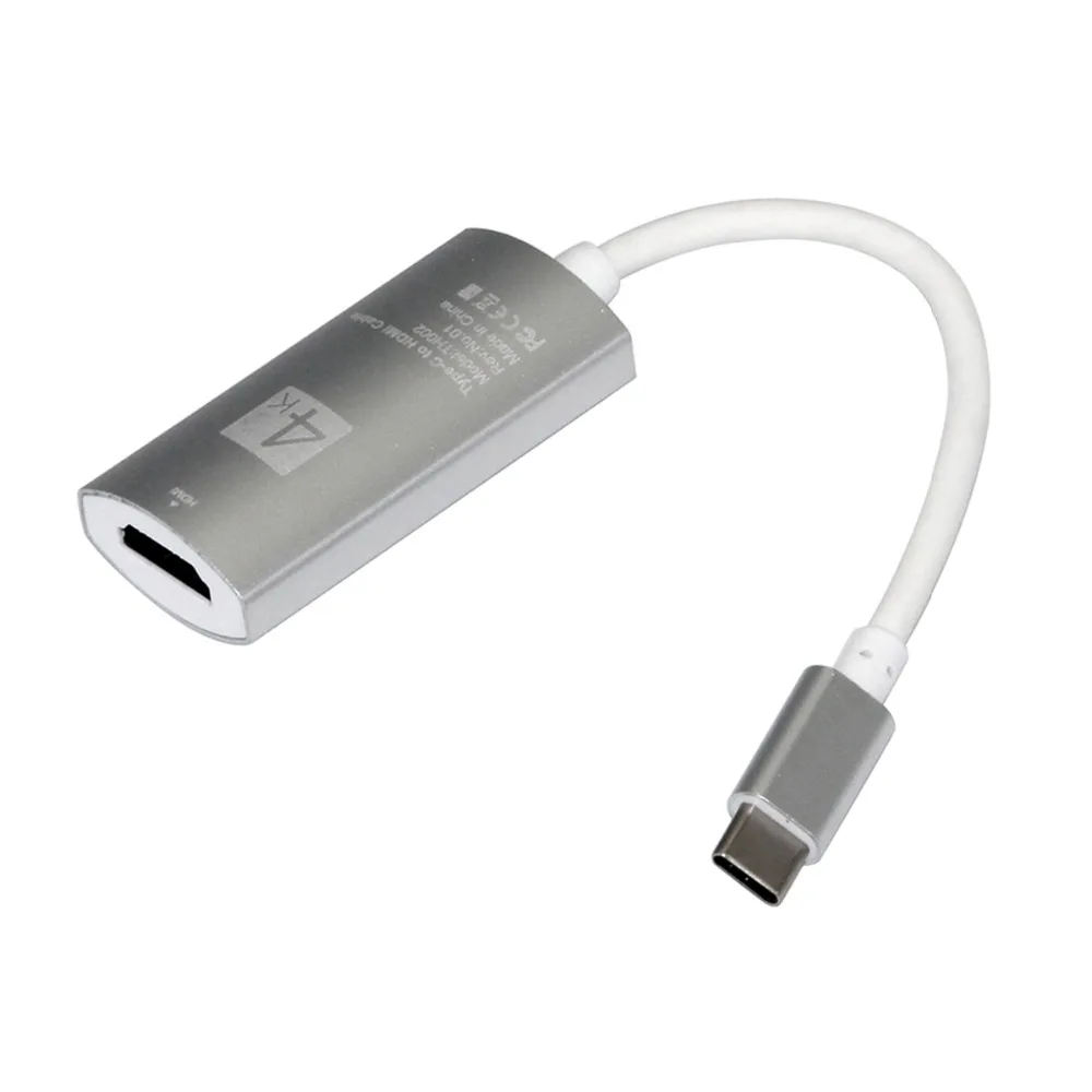 SOONHUA высокое качество 4K USB 3 1 C Тип к HDMI Женский Кабель HDTV адаптер для устройства с