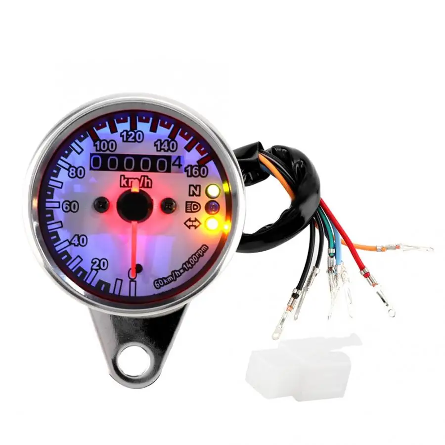 12 В постоянного тока мотовездеход светодиодный светодиодная подсветка одометр