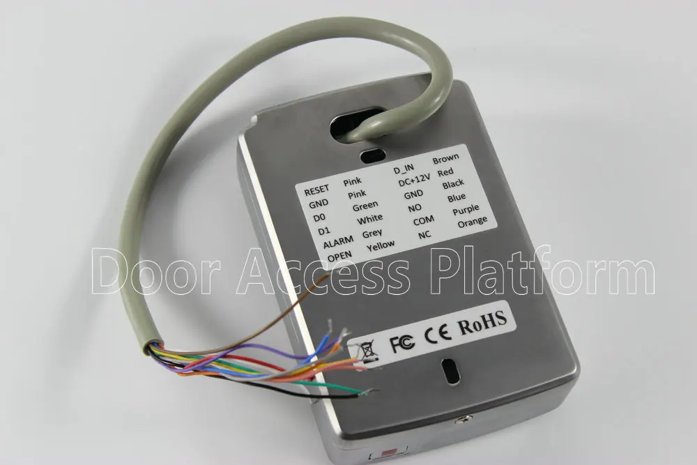 Биометрический идентификатор отпечатков пальцев + EM ID металлический чехол