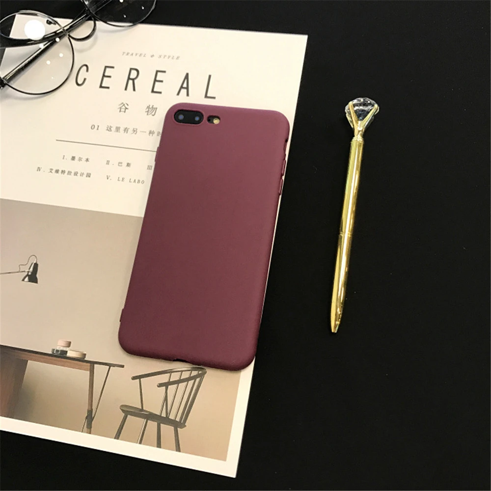 Чехол для Телефона iPhone 7 8 Plus X мягкая задняя крышка из ТПУ карамельных цветов iphone xs