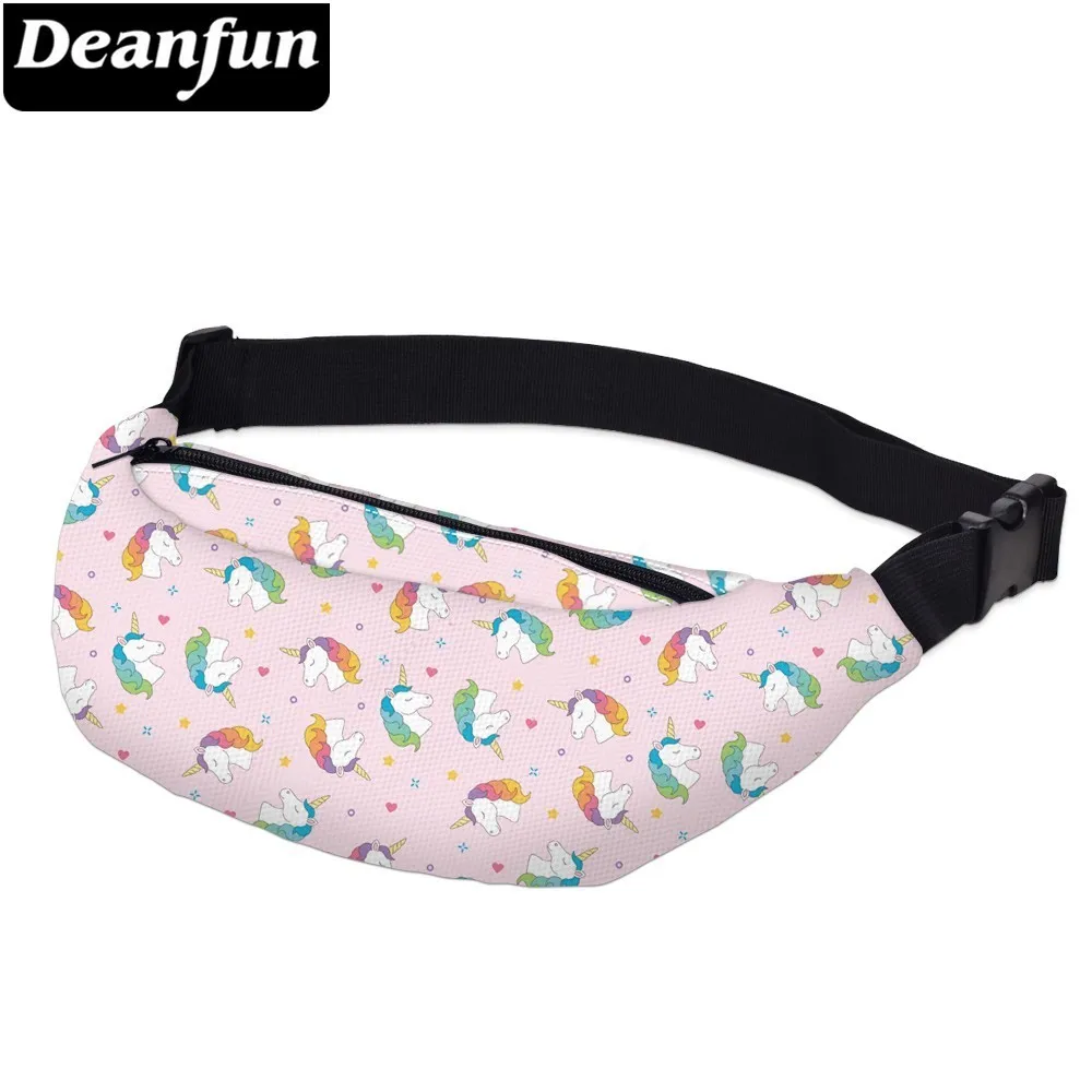 Поясная Сумка Deanfun YB41 водонепроницаемая разноцветная поясная сумка в виде