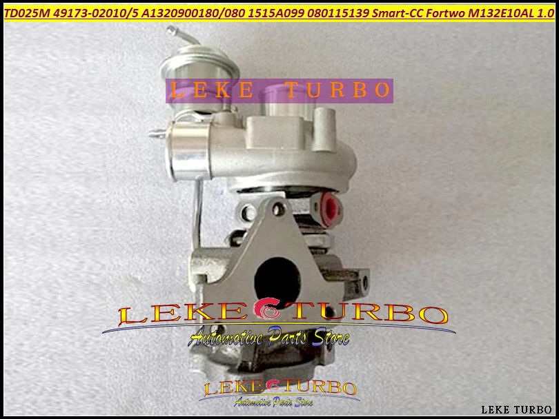 Турбо TD025M 49173 02010 02015 A1320900180 A1320900080 1515A099 080115139 для Smart CC Fortwo 3B21 M132.930 M132E10AL