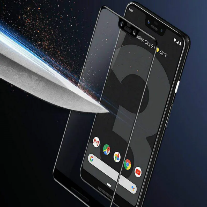 Полное покрытие закаленное Стекло Экран протектор для Google Pixel 5 4 4XL 3 3XL 3AXL 3A XL 2 XL2