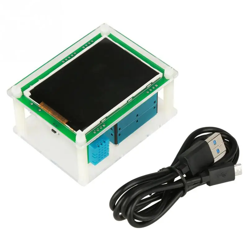 2 8 ''Многофункциональный Цифровой Автомобильный датчик качества воздуха PM2.5