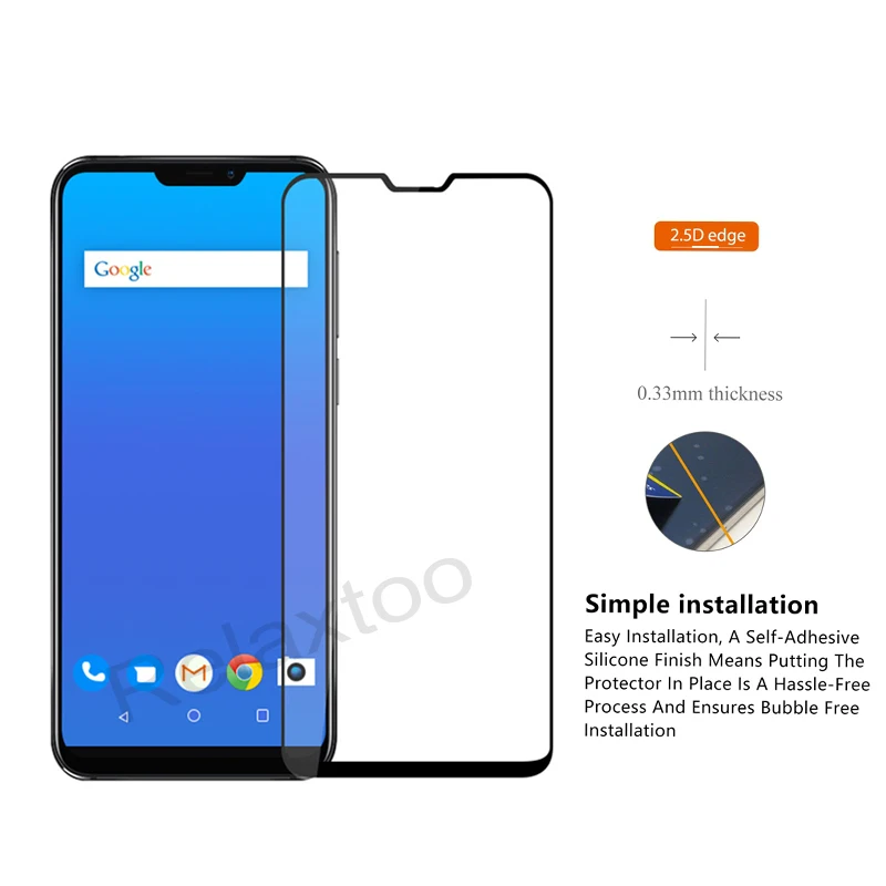 Полное покрытие для Zenfone Max M2 ZB633KL закаленное стекло Asus ZenFone Pro ZB631KL защита экрана