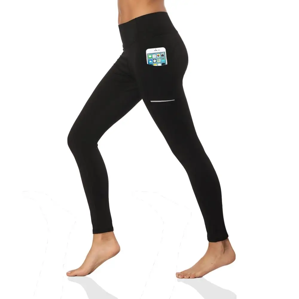 High Waist Women Yoga Pants Sports Running Sportswear Stretchy Fitness Leggings Gym Compression Tights | Спорт и развлечения