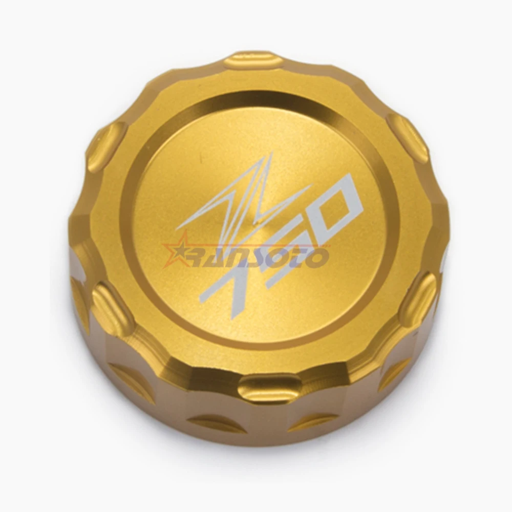RANSOTO Hot Sale for KAWASAKI Z750 2010-2014 Motorcycle Accessories Rear Brake Fluid Reservoir Cap Oil with Logo | Автомобили и