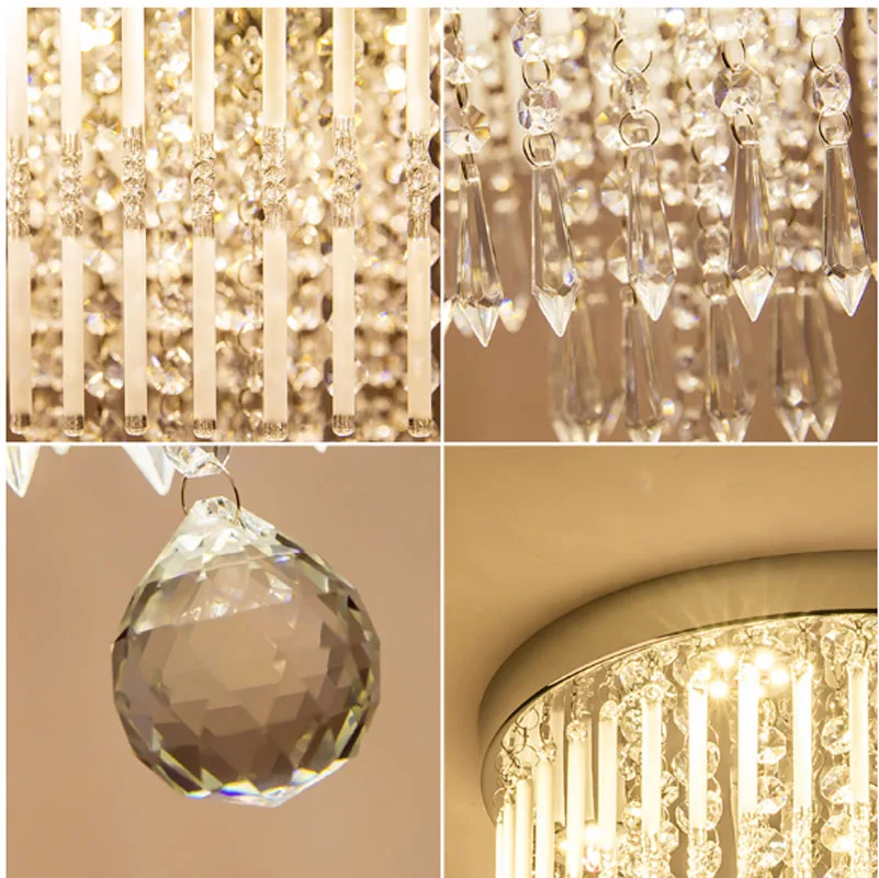 

Luxury k9 Crystal Dining room Lamp modern Droplight For Living Room Restaurant Home Bedroom Led Modern High Quality