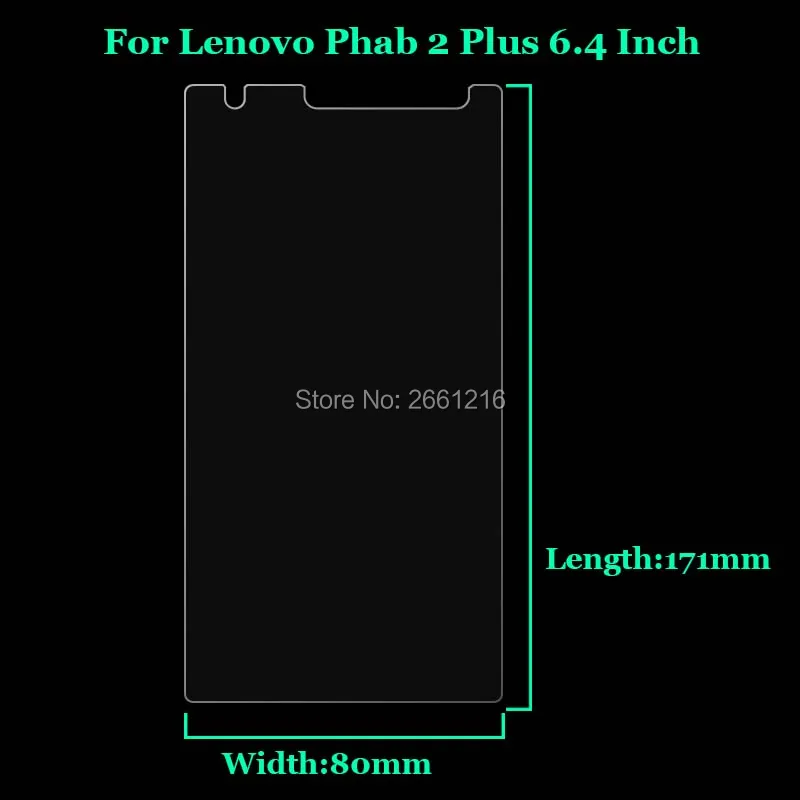Для lenovo Phab2 закаленное стекло 9 H 2.5D Премиум Защитная пленка для экрана для lenovo Phab 2 Plus Pro 6,4"