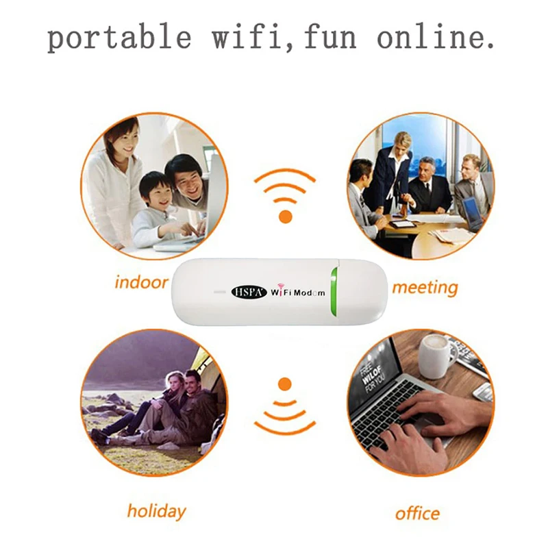 Мини Usb 3G Портативный Wifi точка доступа беспроводные модемы с слотом для sim карты