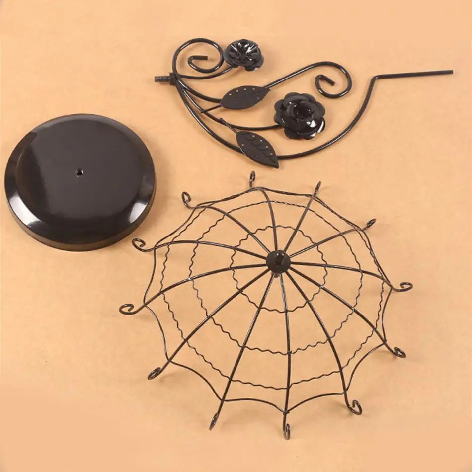 1 шт. черный сплав органайзер для ювелирных изделий серьги браслет ожерелье