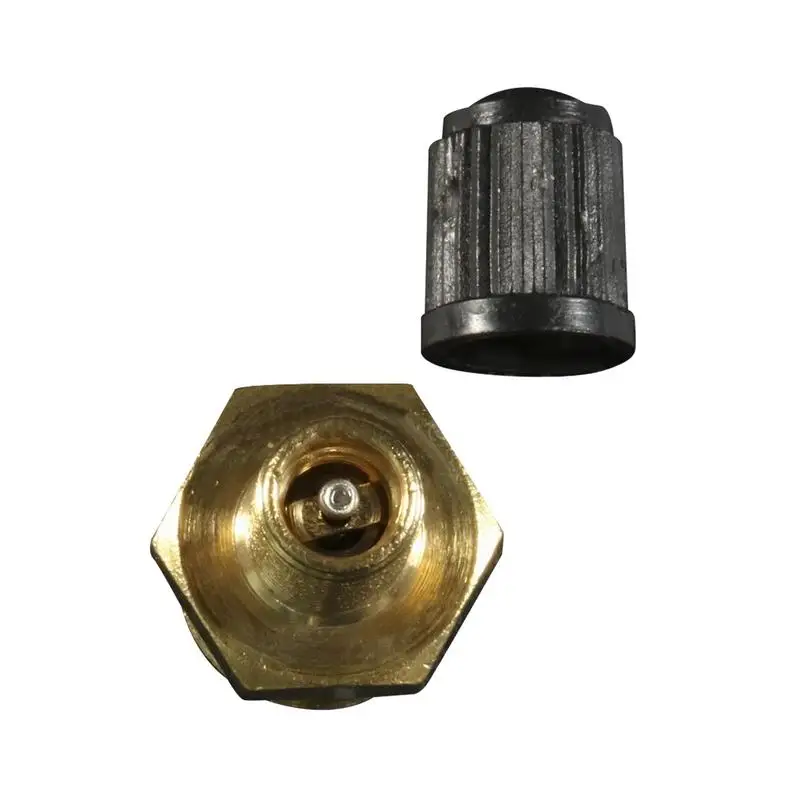 2 шт 1/4 &quotМужской NPT MPT Стандартный латунный двухголовый клапан шины воздушный