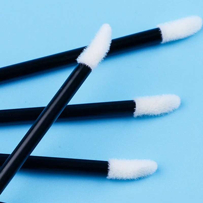 100Pcs/pack Durable Micro Disposable micro brush Individual Lash Removing Tools Swab brushes Eyelash Extension | Красота и здоровье