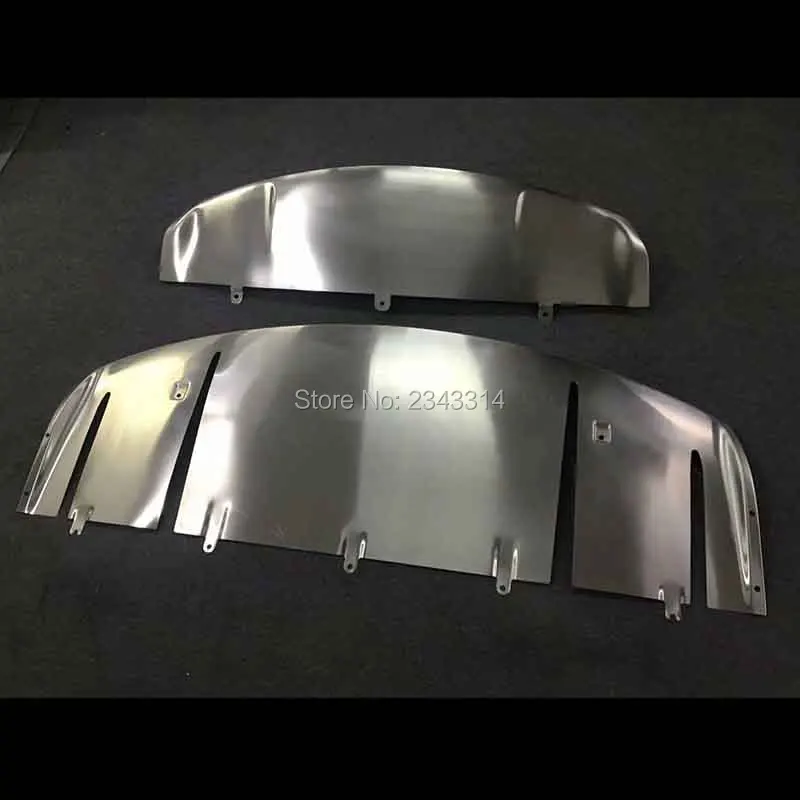 Для 2017 2018 2019 Tesla модель X защитная накладка из нержавеющей стали Передняя/Задняя