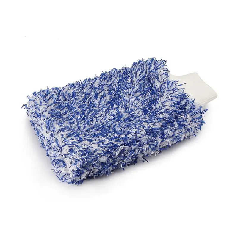 Microfiber High Density Wash Mitt Washing Gloves Scratch Free Car Cleaning Glove For Beauty Bathroom Office Home Kitchen | Автомобили и