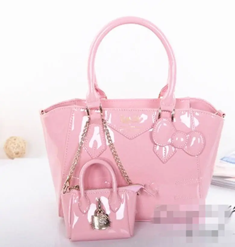 Новая сумка Hello kitty 2 в 1 через плечо + маленький мешок для монет код yecy 1451